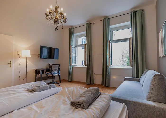 5-min To Danube Canal ,modern Flat For Longstays * Viena