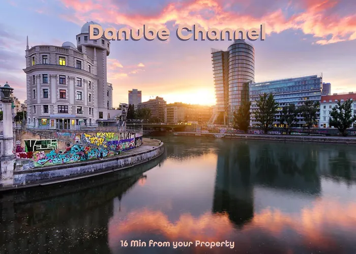5-min To Danube Canal ,modern Flat For Longstays * Viena