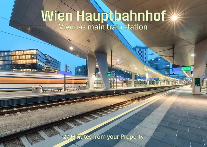 5-min To Danube Canal ,modern Flat For Longstays Viena