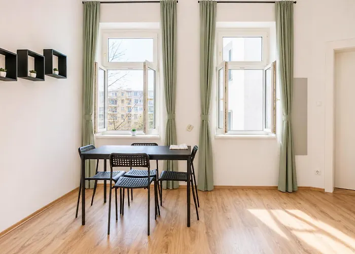 5-min To Danube Canal ,modern Flat For Longstays Apartamento Viena