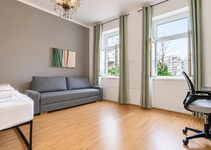 Apartamento 5-min To Danube Canal ,modern Flat For Longstays *